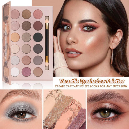Makeup Kit Makeup Sets for Teens Makeup Kits for Women Teenagers Make up Eyeshadow Palette Foundation Concealer Lipgloss Loose Powder Makeup Kit for Women Full Kit