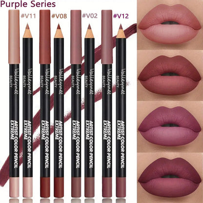 4Pcs/Set Lip Liner Set,Long-Lasting Matte, Waterproof Lipstick Lip Liner Set Women'S Lip Cosmetics Matte Lip Makeup Pencil
