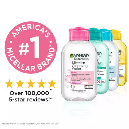 Garnier Micellar Water Hydrating Facial Cleanser & Makeup Remover - Basic Cleansing