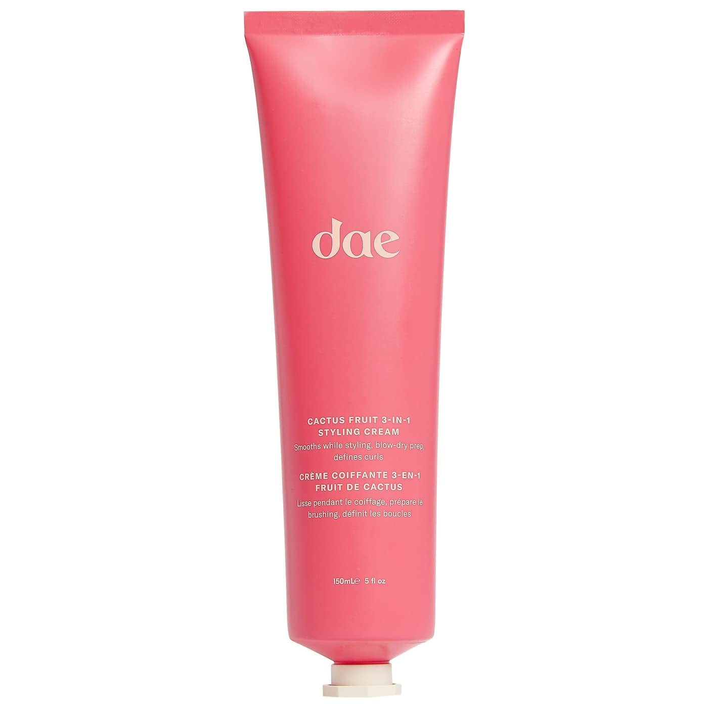 Cactus Fruit 3-In-1 Styling Cream - Smooth Styles, Prep Shiny Blowouts, Defines Curls (5 Oz.)