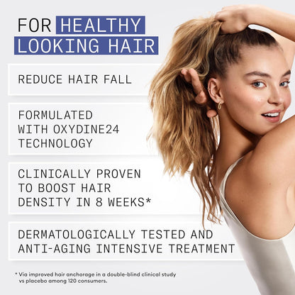 Night Density Rescue Serum | Overnight Hair Thickening Serum | Protects against Hair Breakage | Intensive Treatment with Oxydine | 2.4 Fl Oz.