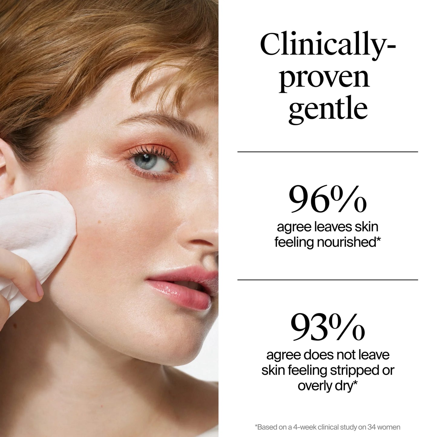 Fragrance-Free Cleansing Makeup Remover Face Wipes, 21 Ct