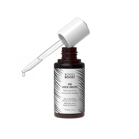 HG Lock Drops Daily Hair Serum for Women – Non-Greasy, Reduces Hair Thinning, Stimulates Scalp, Supports Thicker Fuller Hair – Vegan, Color-Safe, Lightweight for All Hair Types & Textures