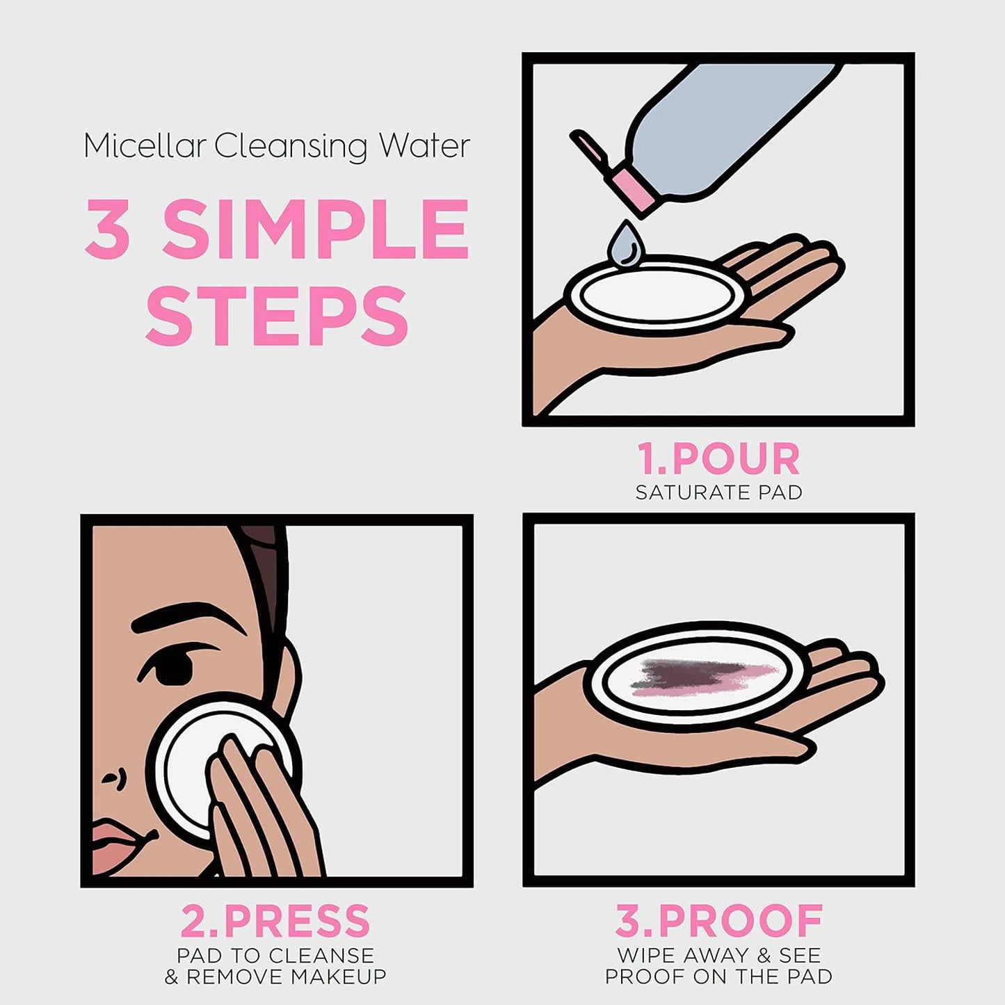 Winter Hydrating Micellar Water | All-In-1 Cleanser to Remove Makeup & Smooth Skin | No Rinse, for All Skin Types