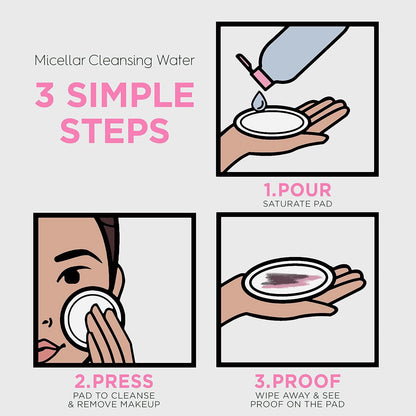 Winter Hydrating Micellar Water | All-In-1 Cleanser to Remove Makeup & Smooth Skin | No Rinse, for All Skin Types