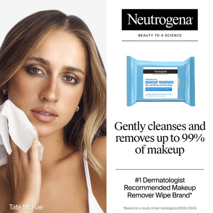 Fragrance-Free Cleansing Makeup Remover Face Wipes, 21 Ct