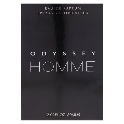 Odyssey - Homme Black by Armaf for Men - 2.02 Oz EDP Spray