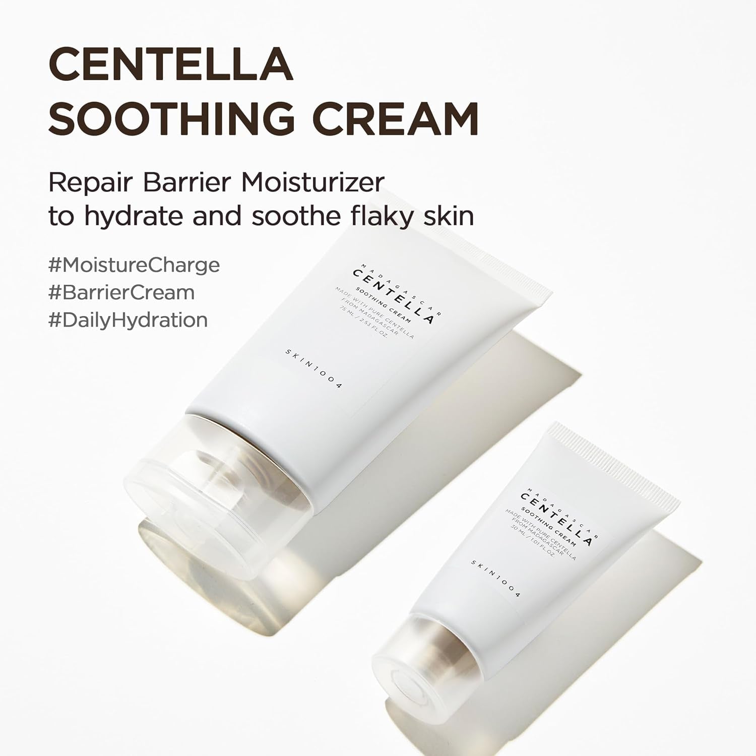 Centella Travel Kit, Korean Skin Care Set with Toner, Moisturiser, Serum, Cleansing Oil & Cleanser, Travel Size Set with Madagascar Centella, Sensitive Skin, Perfect for Travel Beauty & Gifts