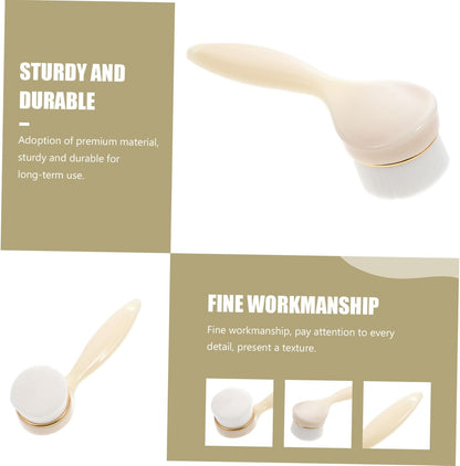 Facial Wash Instrument Electric Face Cleanser Brush for Women Exfoliating Face Brush Soft Bristles for Home Travel