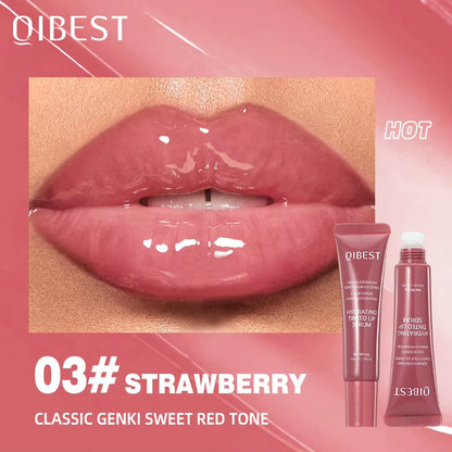 Crystal Lip Balm Moisturizing Lip Gloss Oil Jelly Lipgloss Long Lasting Liquid Lipstick Hydrating Tinted Lip Serum Makeup