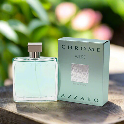 Chrome Azure by Loris Azzaro Cologne for Men EDT 3.38 Oz 3.4 / 3.3 New in Box