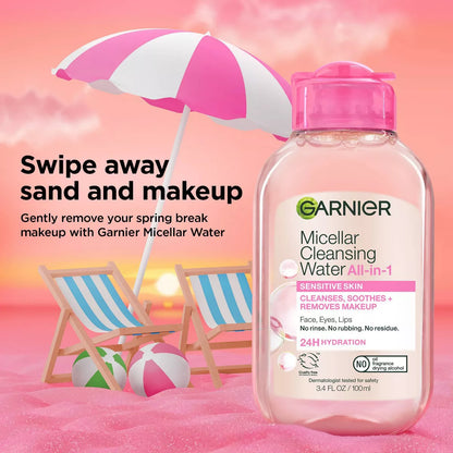 Garnier Micellar Water Hydrating Facial Cleanser & Makeup Remover - Basic Cleansing